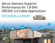 Qorvo 为 1.8 GHz DOCSIS 4.0 线缆应用带来出众性能